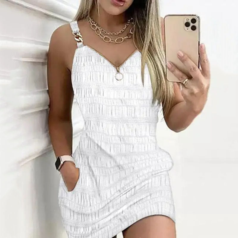 Vestido Precioso Eclipse en Rosa Choque – Marbella