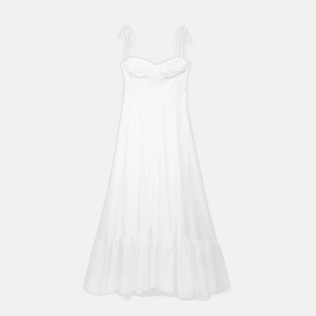 Vestido Precioso Reflejo en Blanco – Marbella