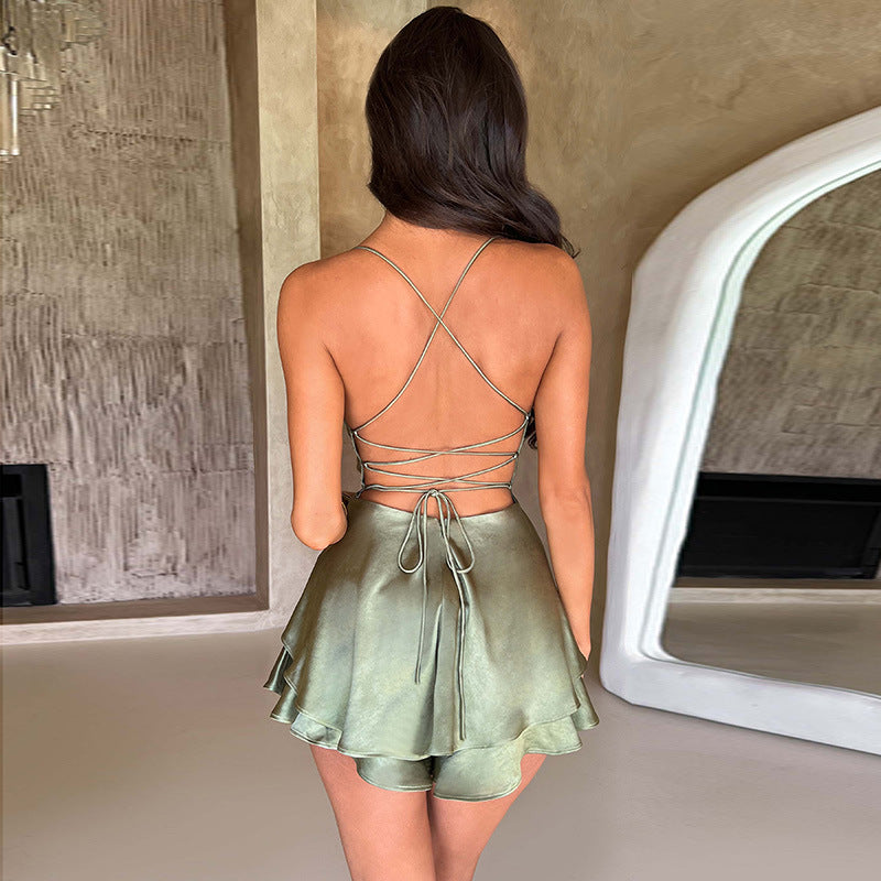 Vestido Etéreo Océano en Verde – Marbella