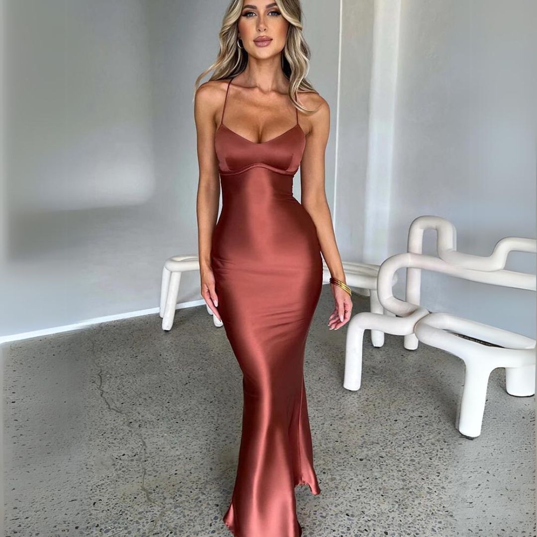 Vestido longo kingston – Marbella