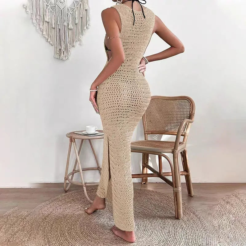 Vestido Exquisito Destello en Nude – Marbella