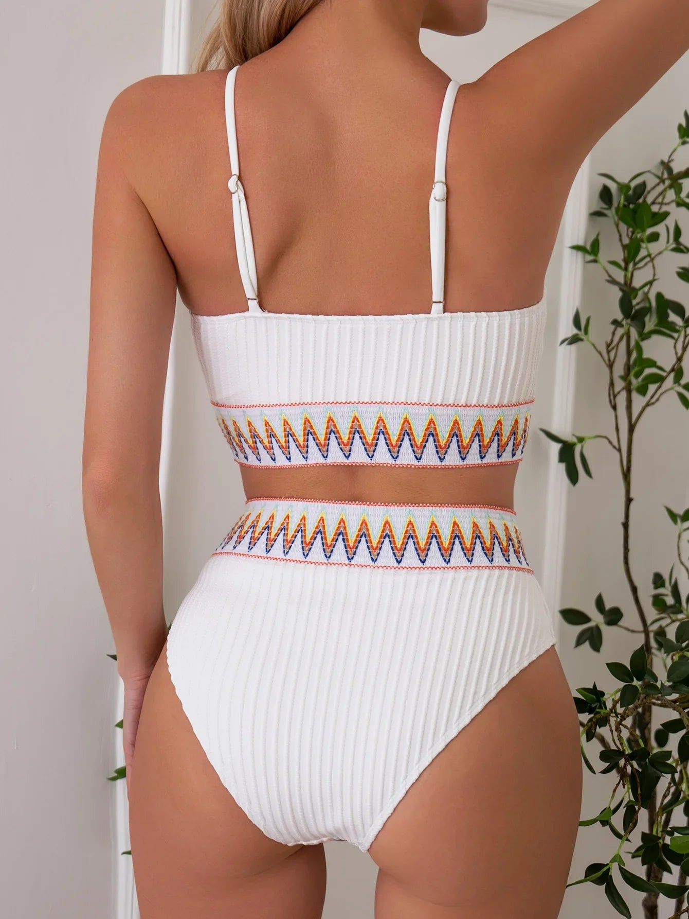 Bikini Secreto Reflejo en Negro – Marbella