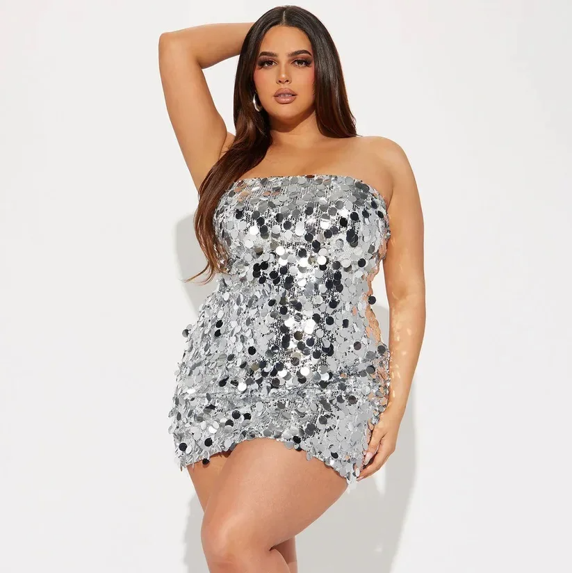 Vestido Sereno Océano en Plata – Marbella