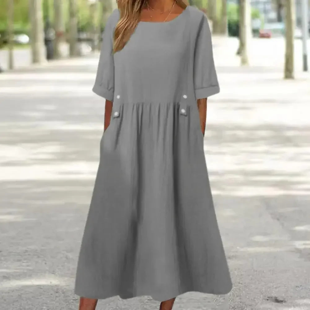 Vestido Armonioso Destello en Verde – Marbella