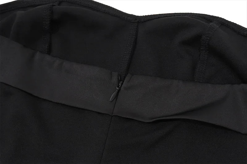Vestido Místico Océano en negro – Marbella