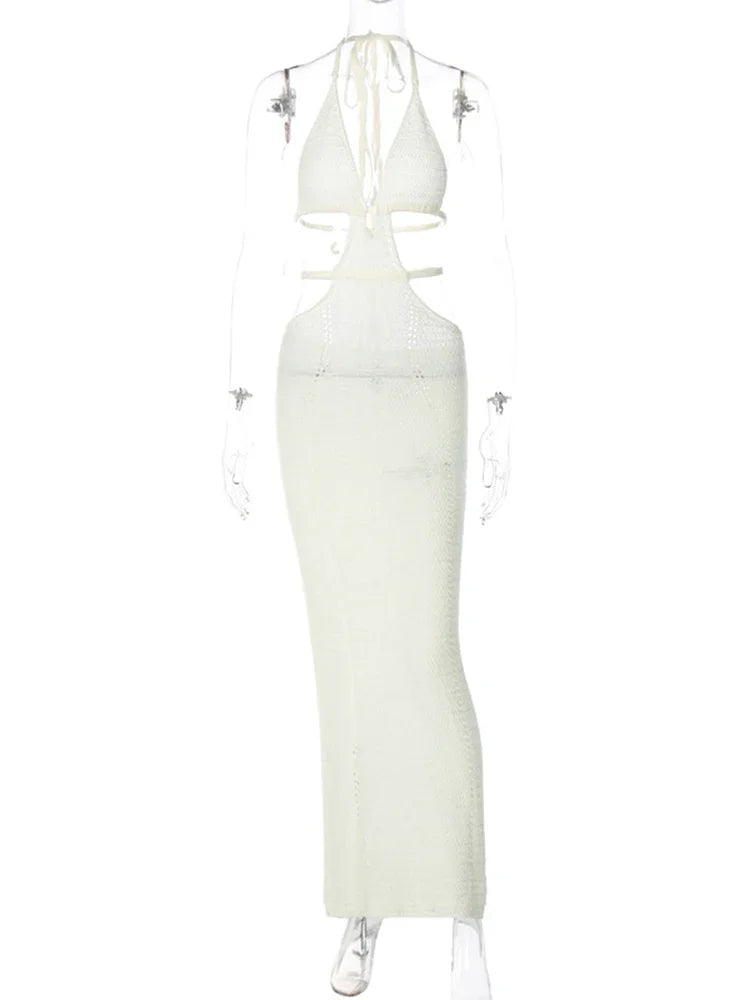 Vestido Vibrante Milagro en Blanco – Marbella