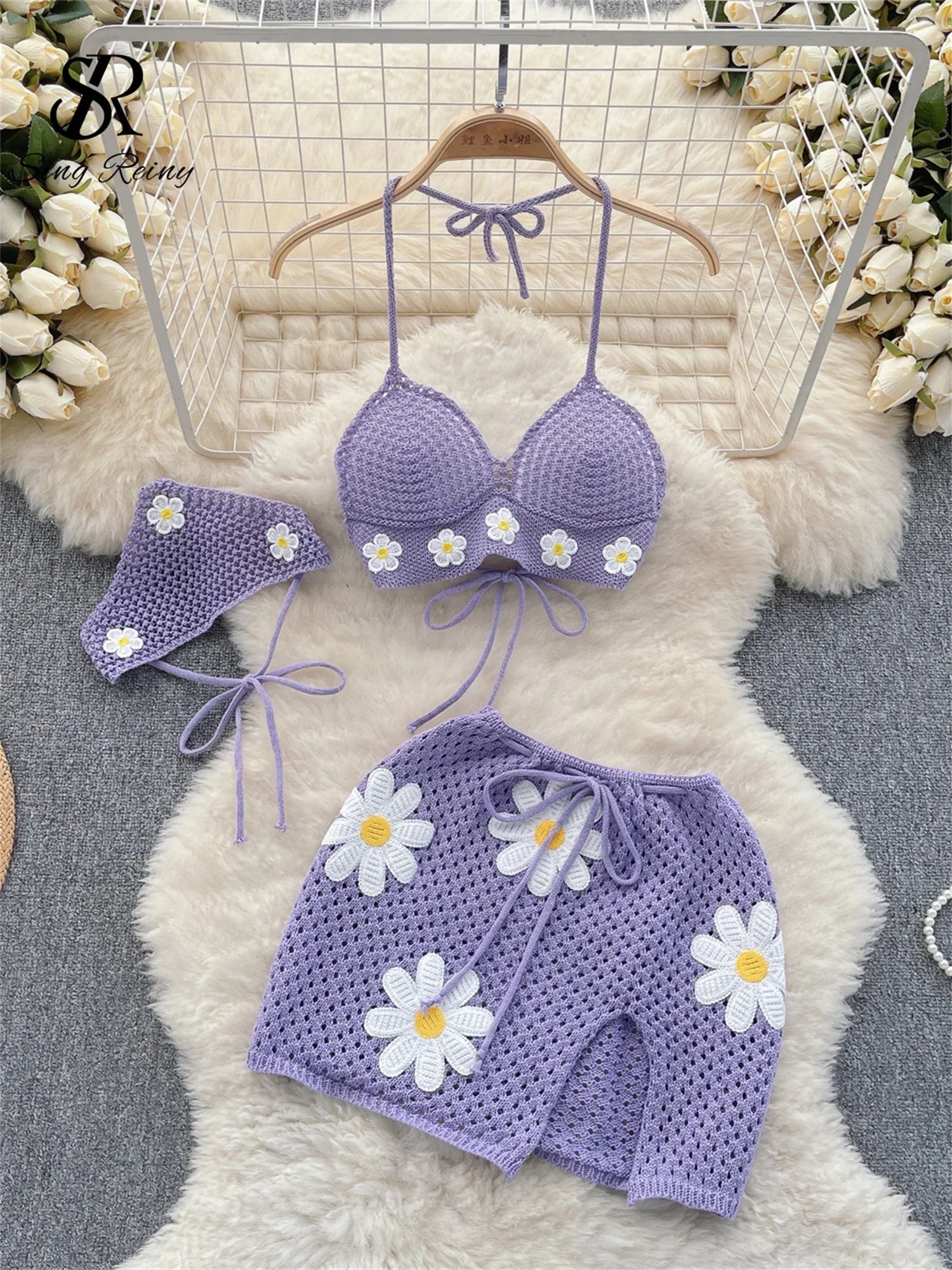 Conjunto Exquisito Jardín en Rosa – Marbella