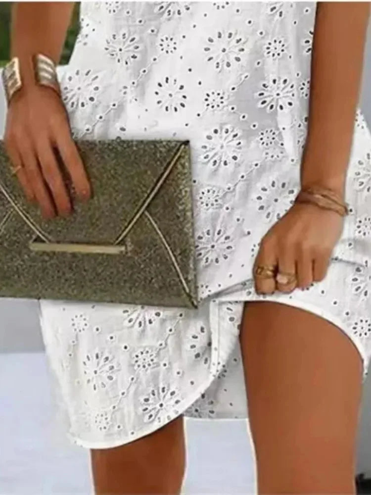 Vestido Delicado Sueño en Blanco – Marbella