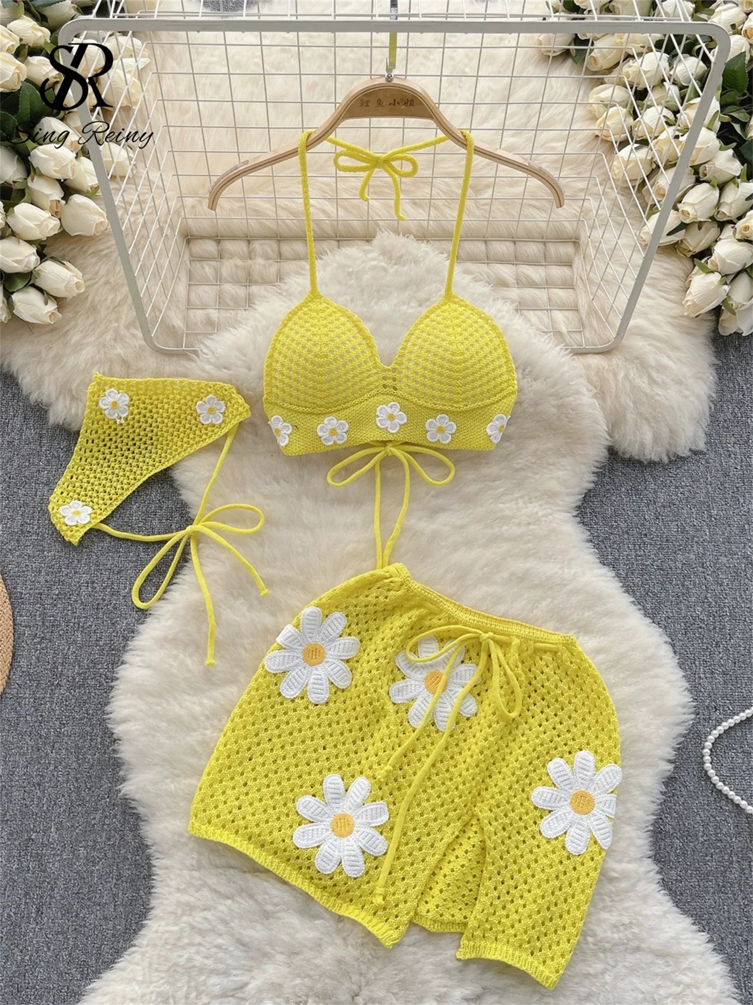 Conjunto Exquisito Jardín en Rosa – Marbella