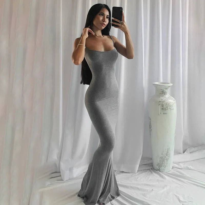 Vestido Místico Milagro en gris – Marbella