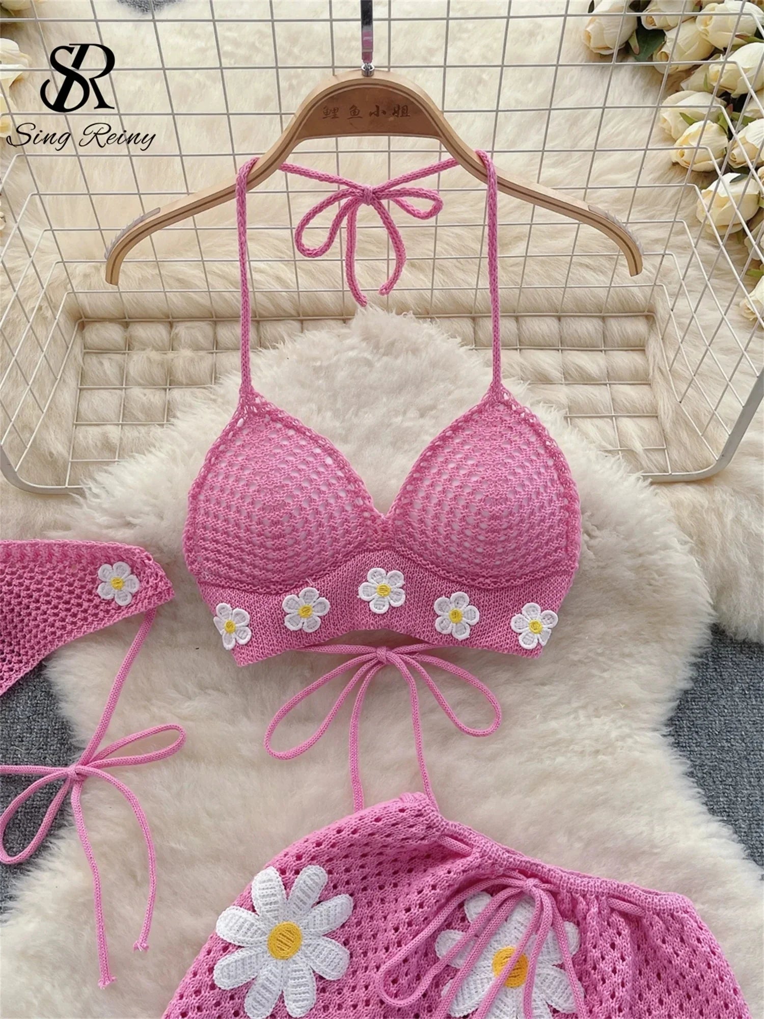 Conjunto Exquisito Jardín en Rosa – Marbella