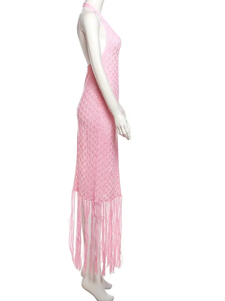 Vestido Sofisticado Océano en Branco – Marbella