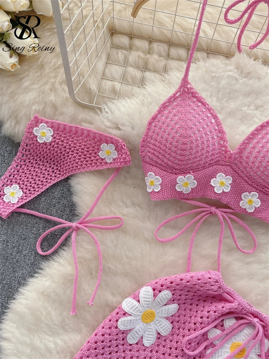Conjunto Exquisito Jardín en Rosa – Marbella