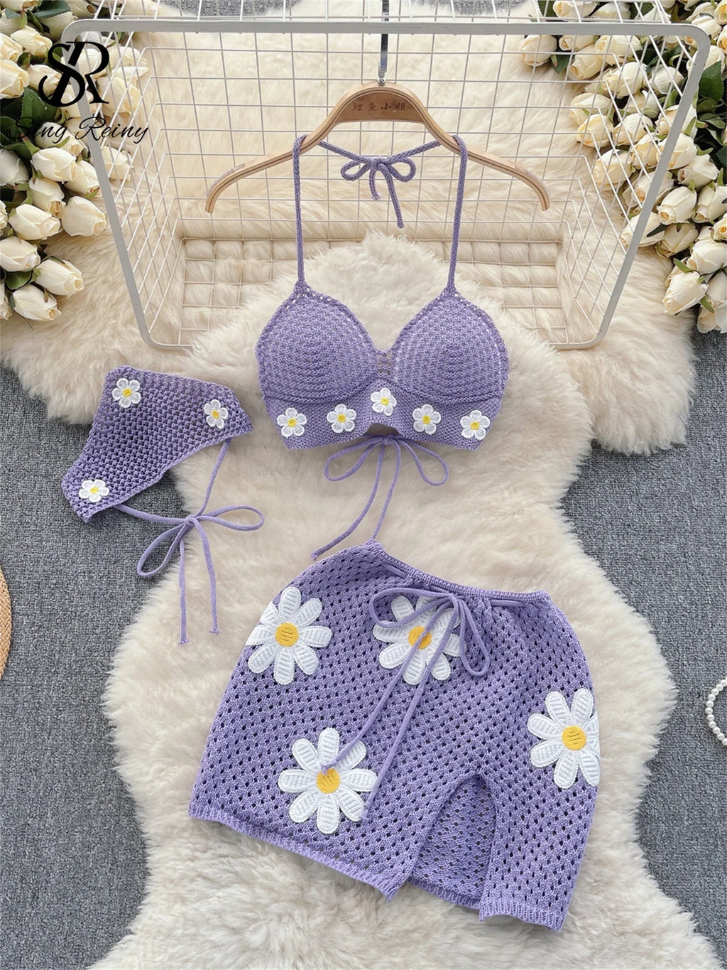 Conjunto Exquisito Jardín en Rosa – Marbella