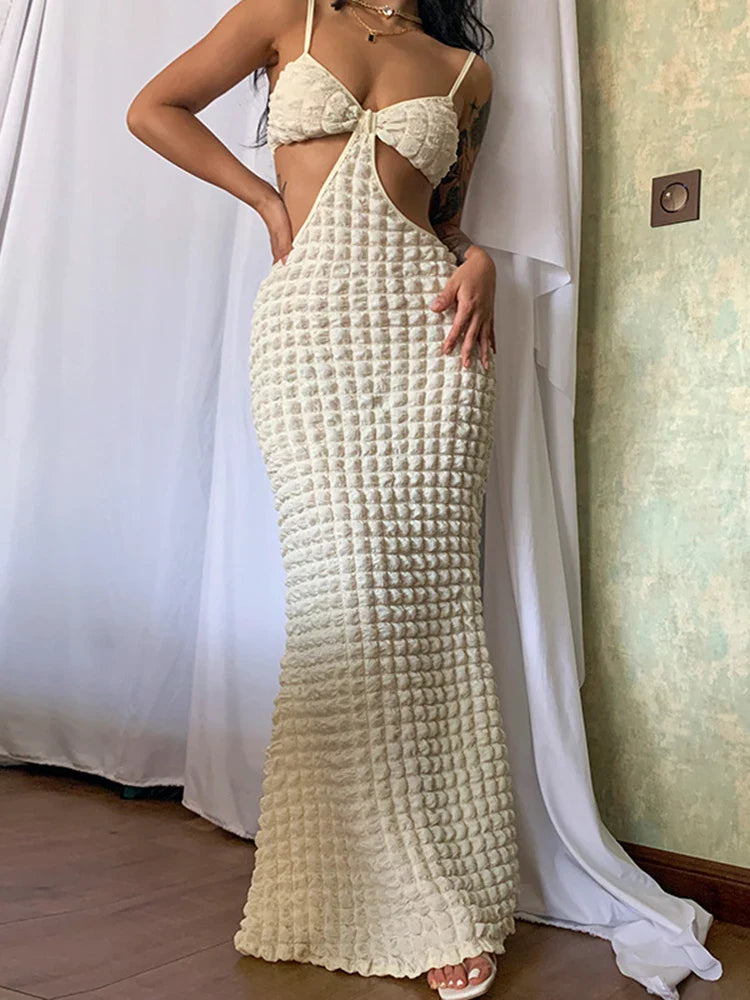 Vestido Etéreo Milagro en Damasco – Marbella