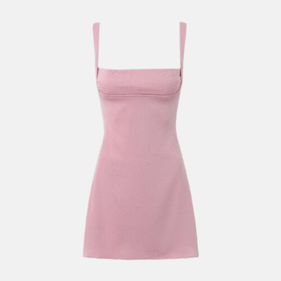 Vestido Sereno Susurro en Rosa – Marbella