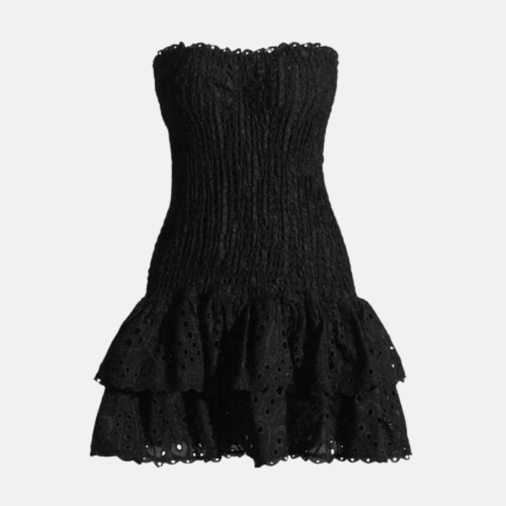Vestido Exquisito Cielo en Negro – Marbella