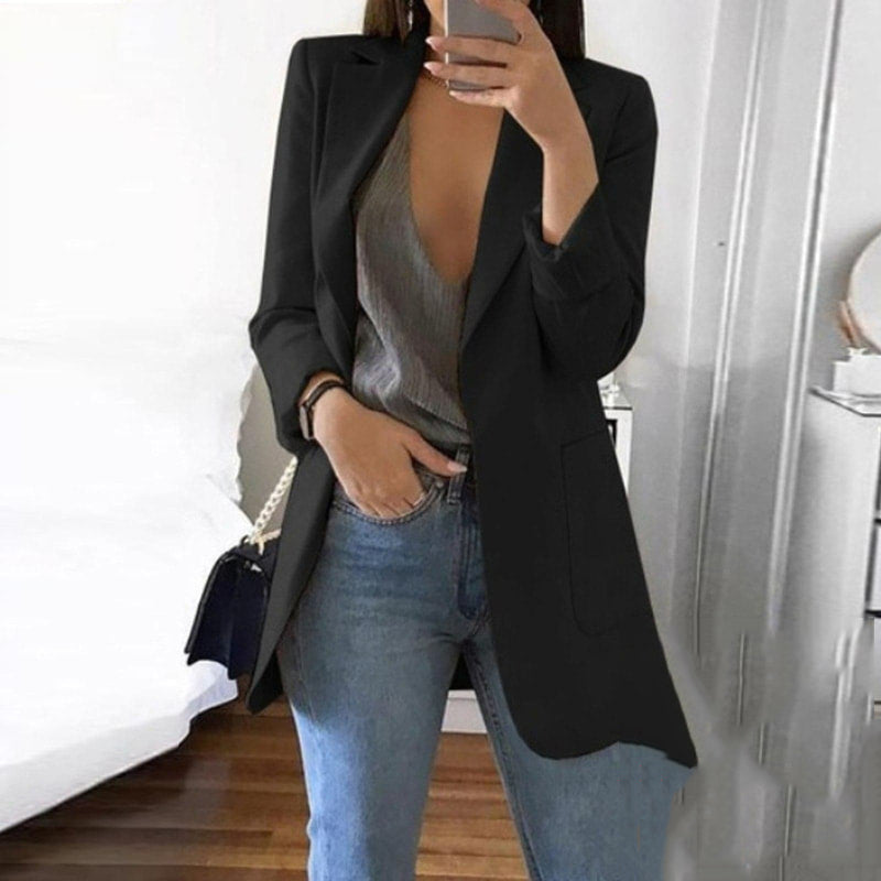 Blazer Apasionado Horizonte en Negro – Marbella
