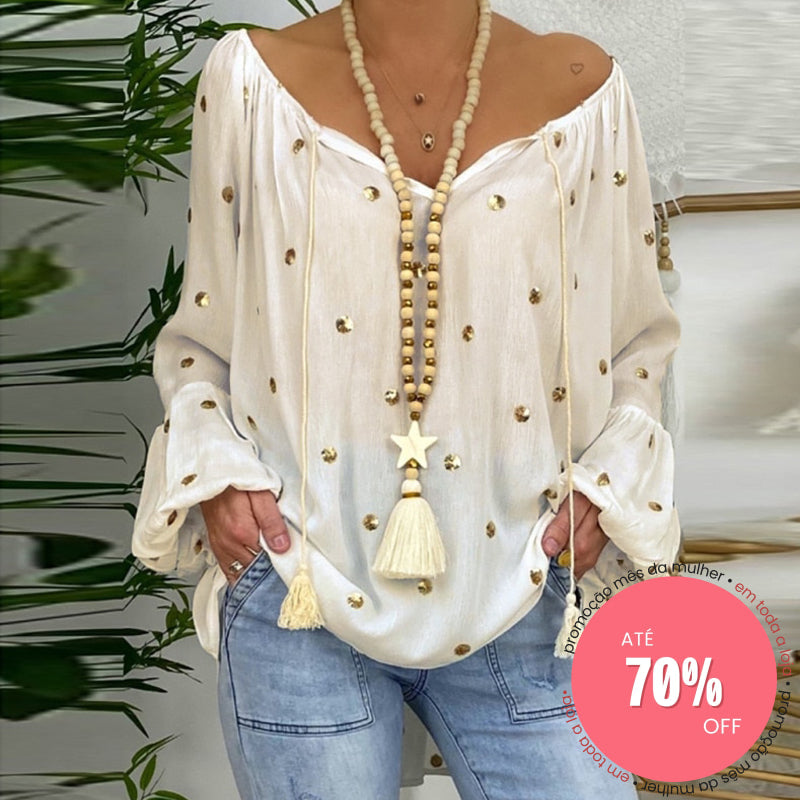 Camisa Estelar Misterio en Negro – Marbella