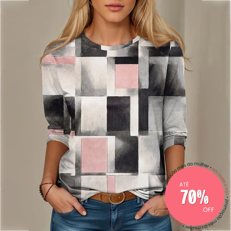 Blusa Divino Océano en Rosa fraco – Marbella