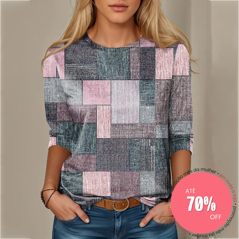 Blusa Divino Océano en Rosa fraco – Marbella
