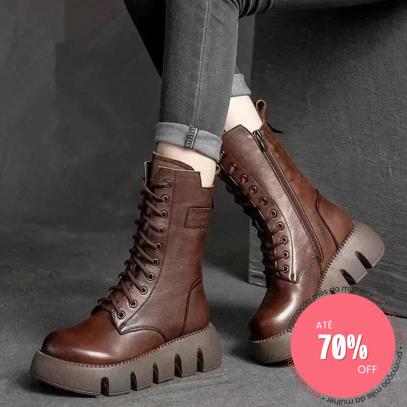 Bota Celestial Paraíso en Marrón – Marbella