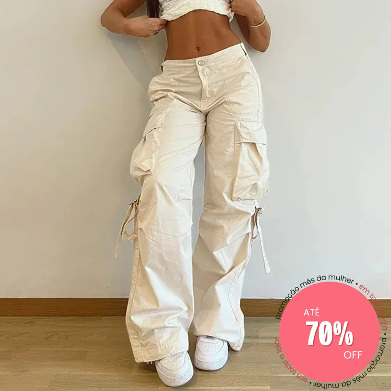 Pantalón Celestial Tesoro en Beige – Marbella