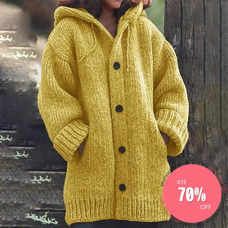 Cardigan Suntuoso Susurro en Amarillo – Marbella