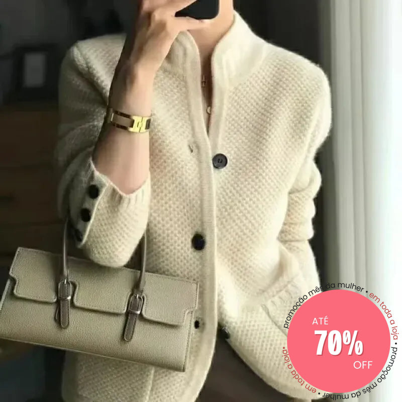 Cardigan Sofisticado Poema en Blanco – Marbella