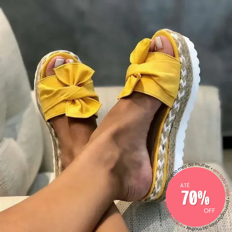 Chinelo Divino Poema en Azul Marinho – Marbella