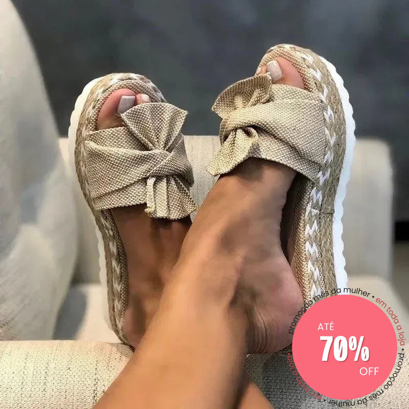 Chinelo Divino Poema en Azul Marinho – Marbella