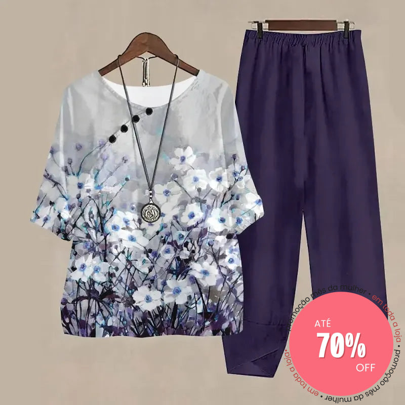 Conjunto Sofisticado Deseo en Azul – Marbella