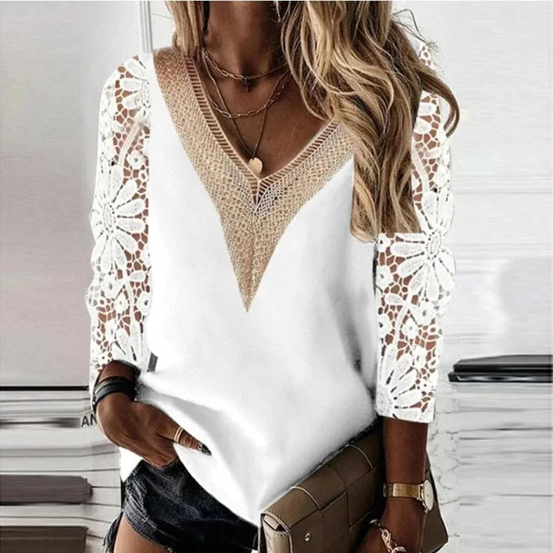 Blusa Sofisticado Susurro en Negro – Marbella
