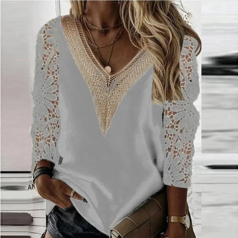 Blusa Sofisticado Susurro en Negro – Marbella
