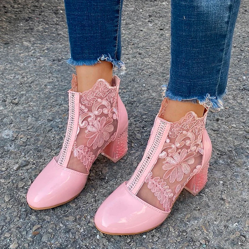 Bota Etéreo Milagro en Blanco – Marbella