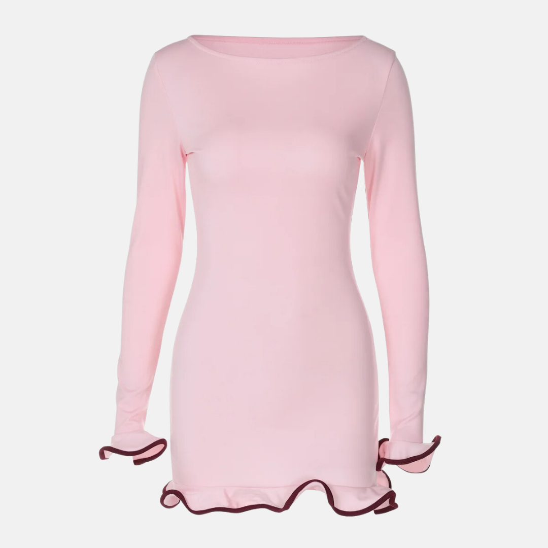 Vestido mini classic Encantador Atardecer en Negro – Marbella