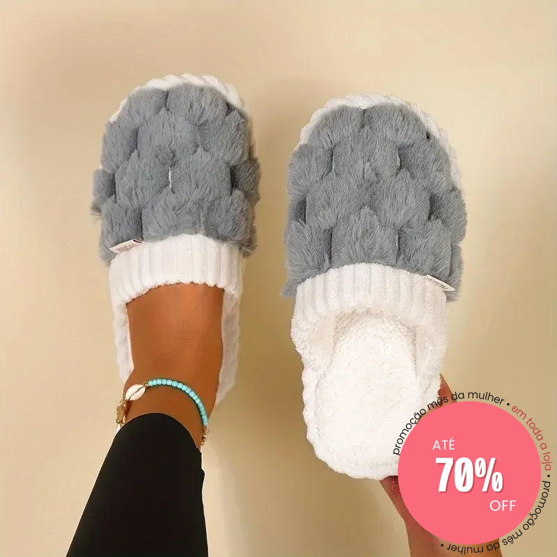 Pantufa Precioso Tesoro en Blanco – Marbella
