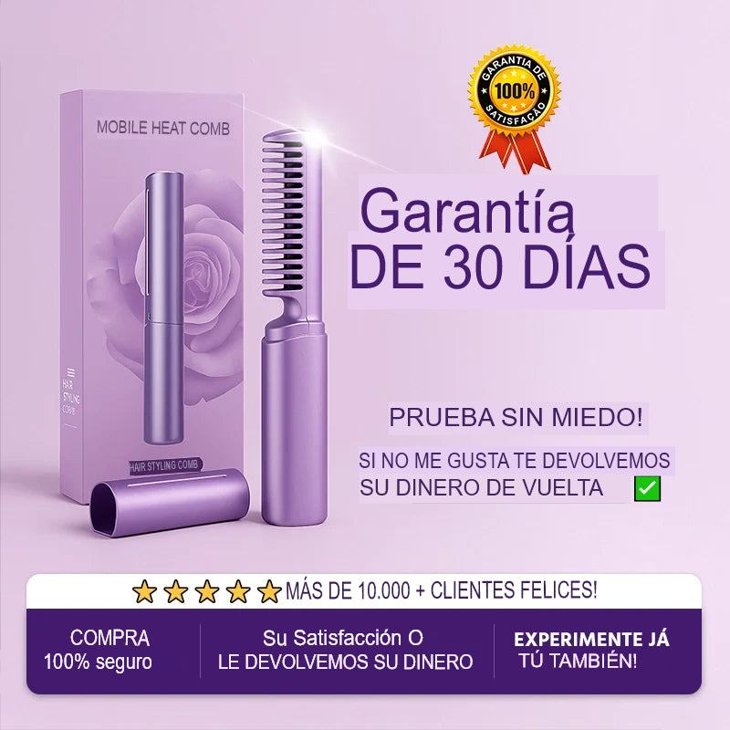 Cepillo Alisador Inalámbrico 5 en 1