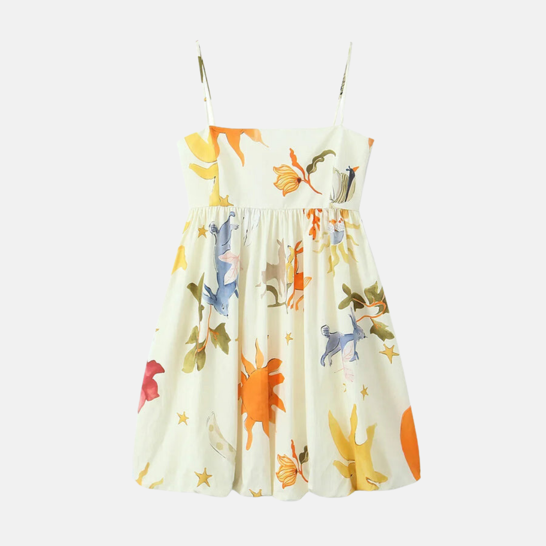 Vestido ponyo Delicado Sueño en Blanco – Marbella