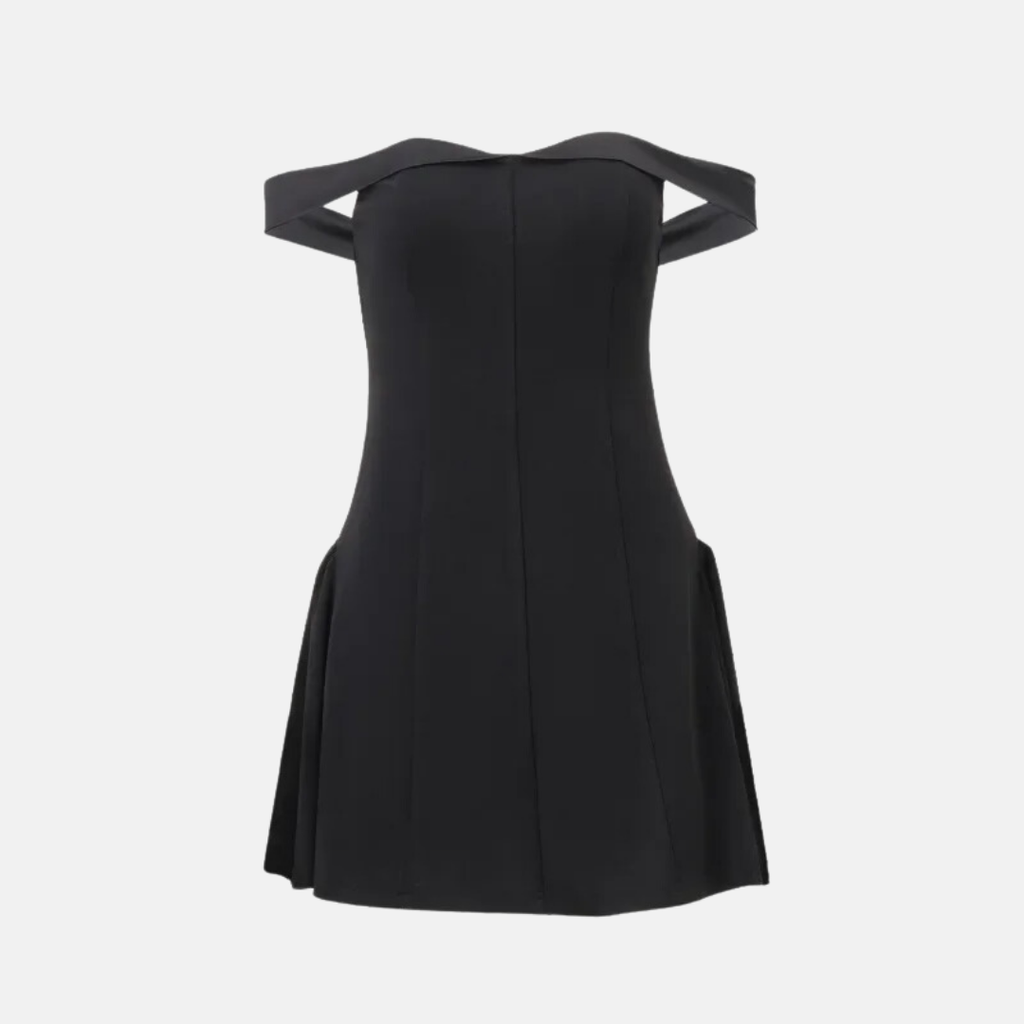 Vestido Místico Océano en negro – Marbella