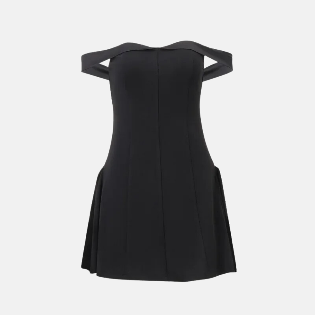 Vestido Místico Océano en negro – Marbella