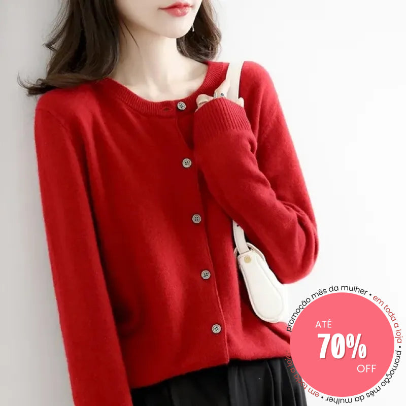 Suéter Magnífico Deseo en Rojo – Marbella