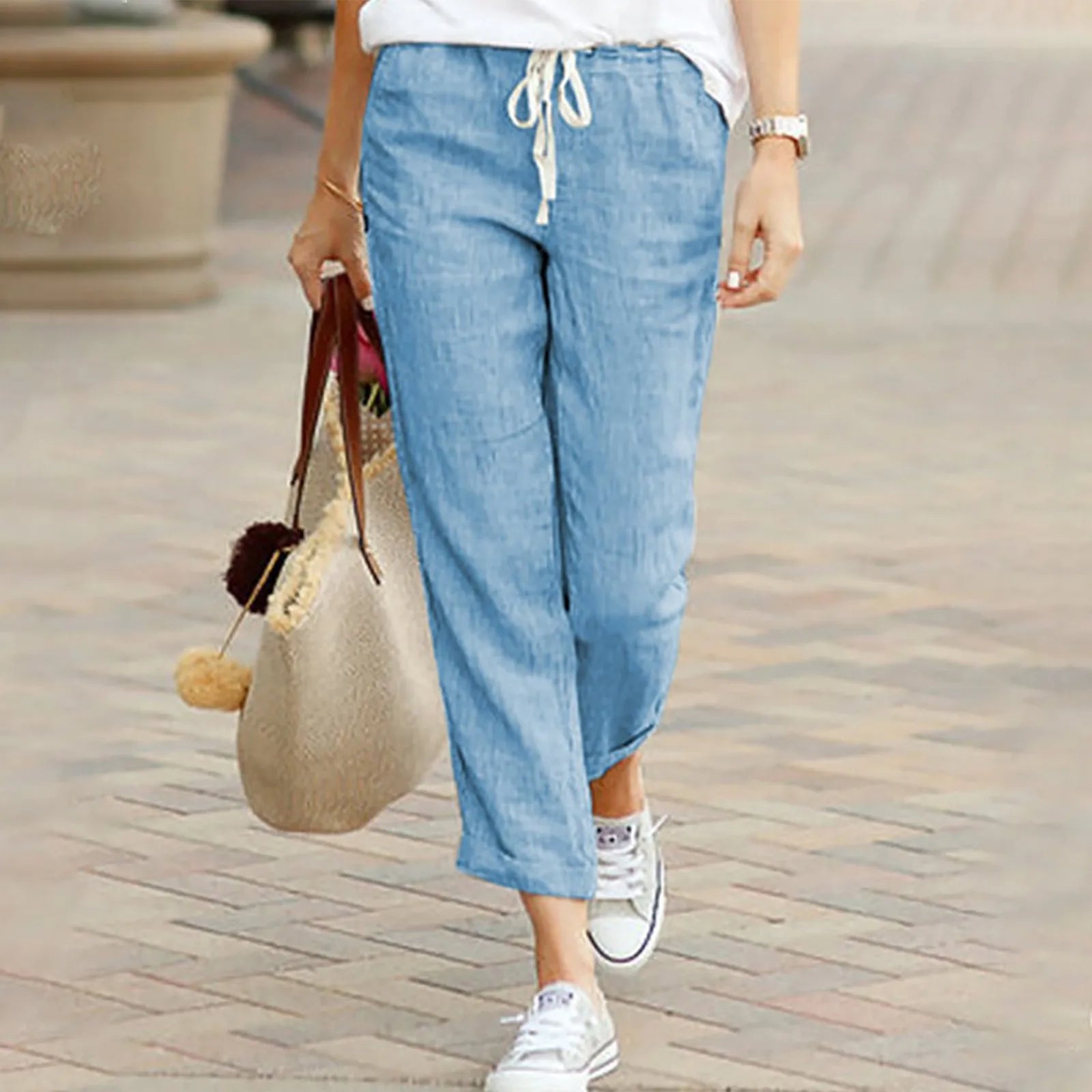 Pantalón Magnífico Reflejo en Negro – Marbella