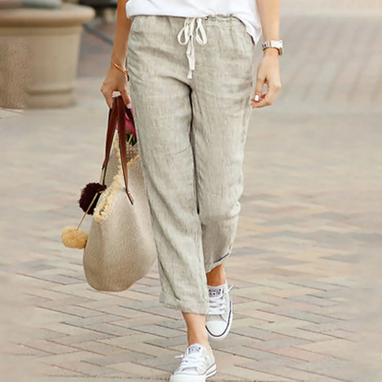 Pantalón Magnífico Reflejo en Negro – Marbella