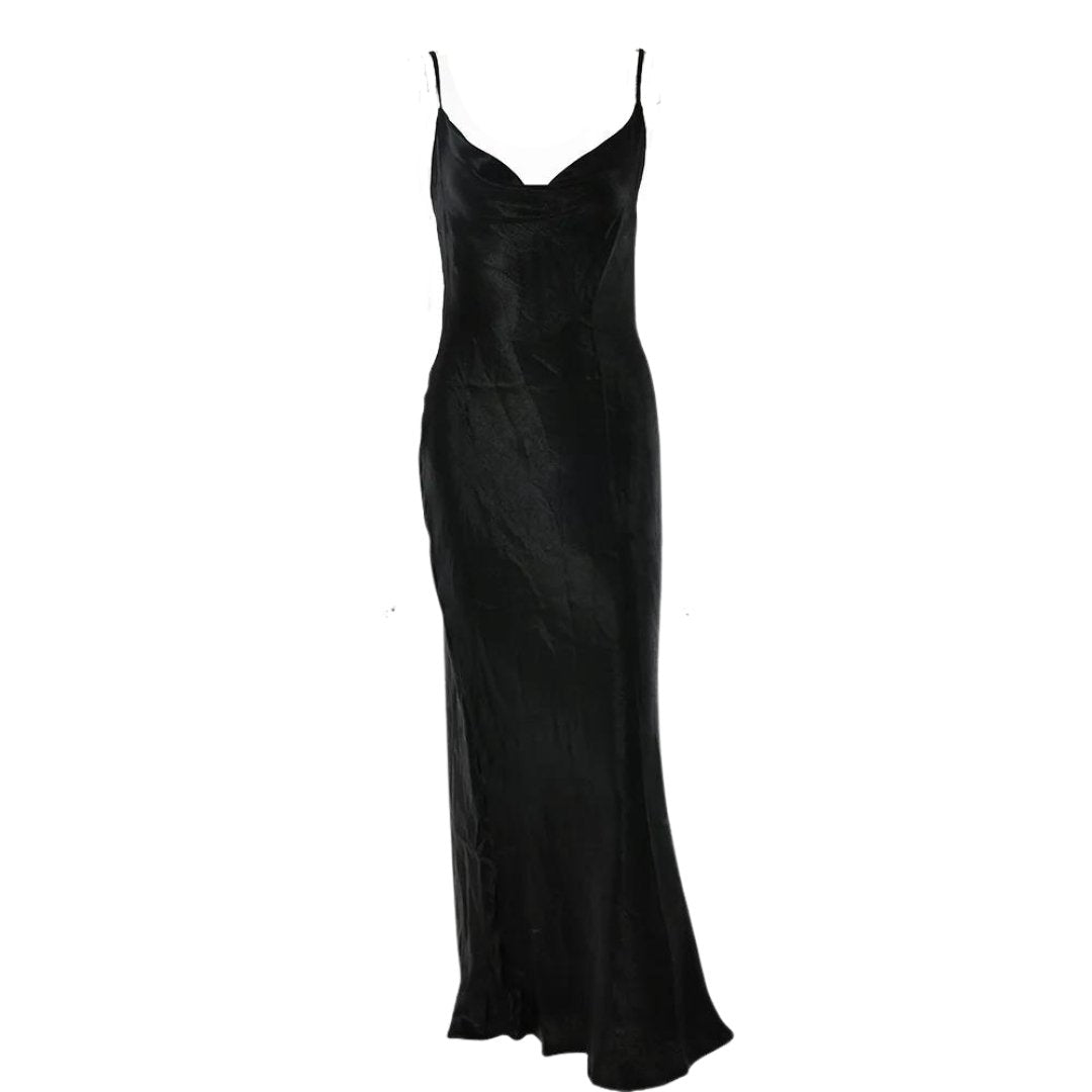 Vestido Divino Destello en Dorado – Marbella