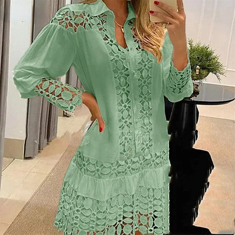 Vestido Precioso Universo en Verde – Marbella