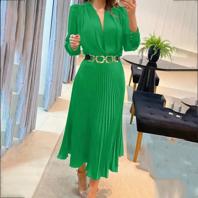 Vestido Exquisito Océano en Negro – Marbella