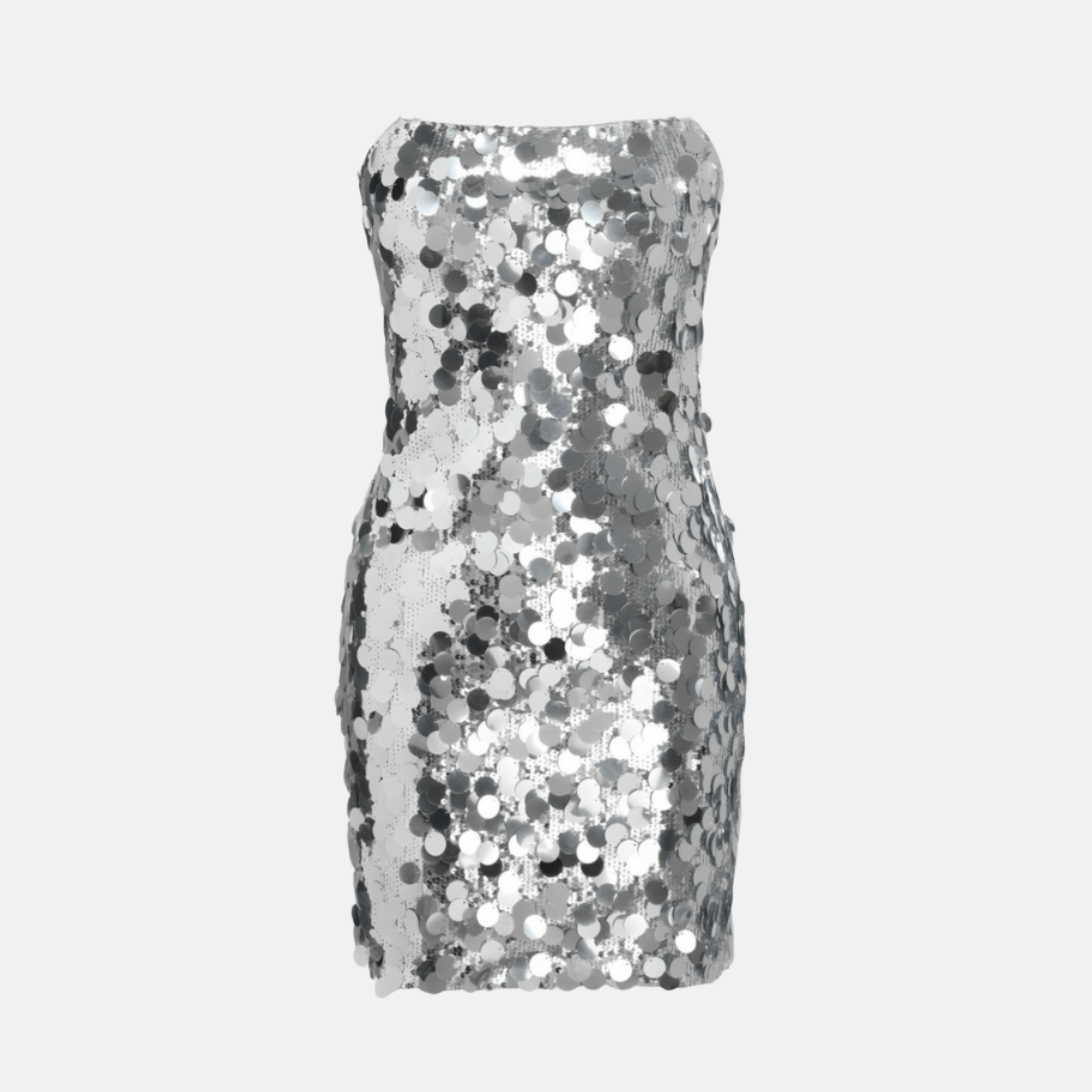 Vestido Sereno Océano en Plata – Marbella
