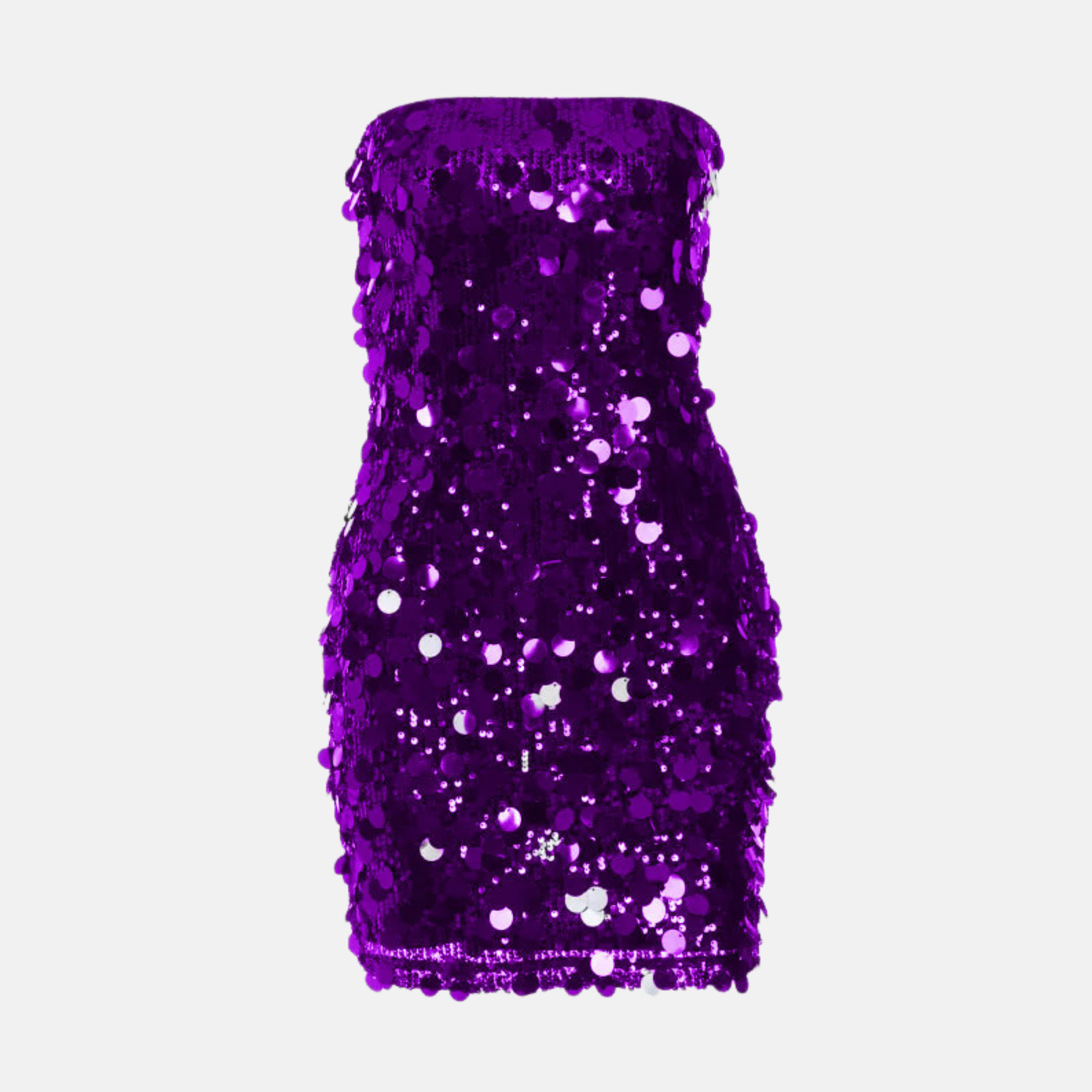 Vestido Luminoso Universo en Lila – Marbella