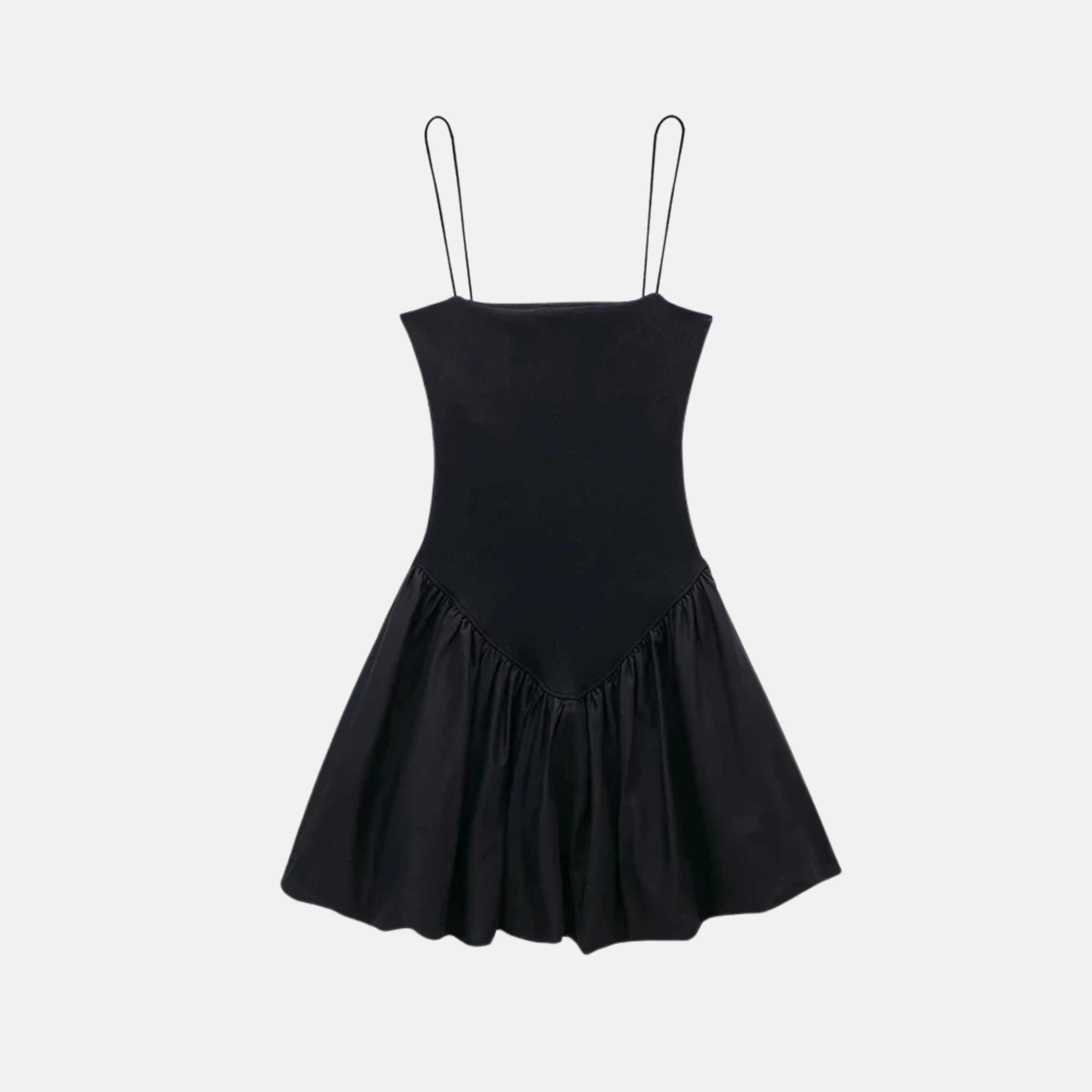 Vestido Místico Reflejo en Negro – Marbella